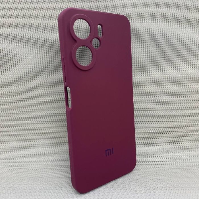 Топ! Redmi 13C / Poco C65 Противоударный чехол софт тач чохол логотип