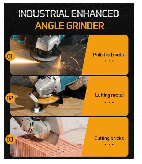 Rebarbadora a bateria 125mm/4 velocidades #NOVA #SALDOS