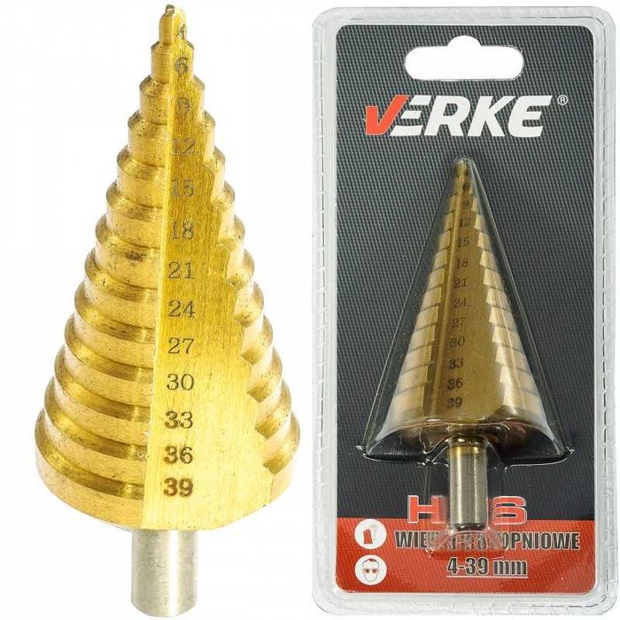 wiertło STOPNIOWE 4-39 MM