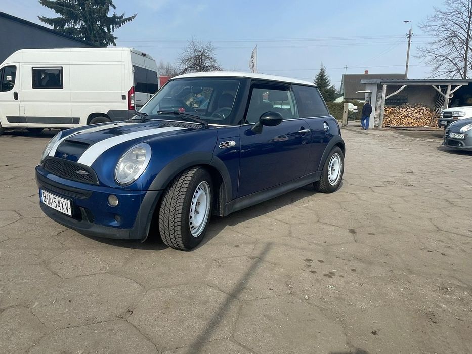 Mini Cooper S Works 2003 rok 1.6kompresor benzyna- gaz  205 koni  szybka taczka:)