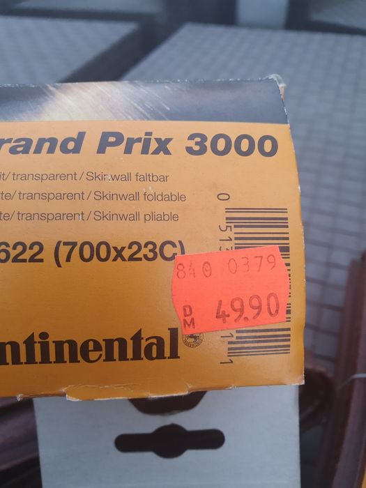Opona ContinentaGrand Prix 3000 700x23C  unimatl