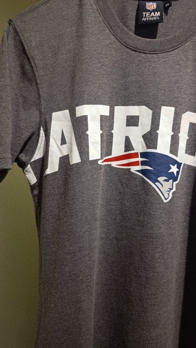 NFL Nowa  New England Patriots  Koszulka z dodatkiem bawełny, XS-M