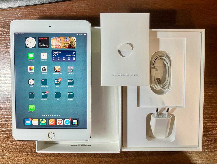 Apple iPad mini 4  (MK732LL/A), model A1550, 64Gb, Wi-Fi + Cellular (LTE)