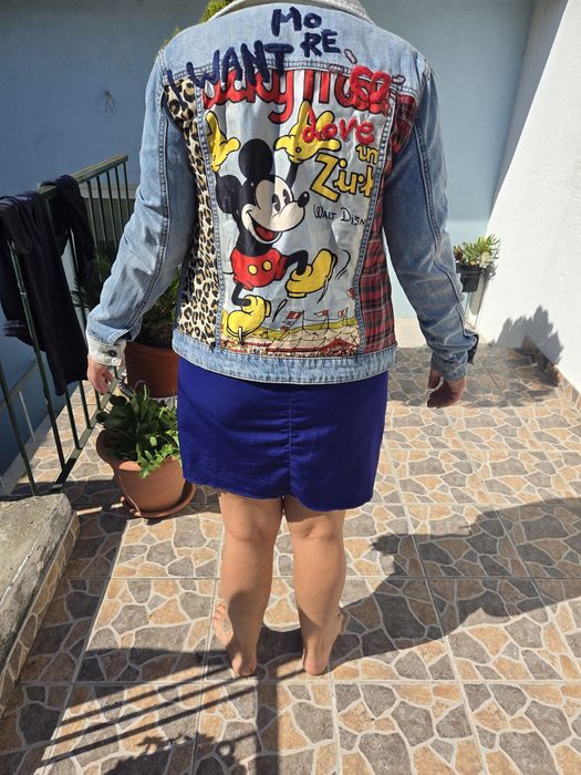 Casaco ganga pintado Desigual