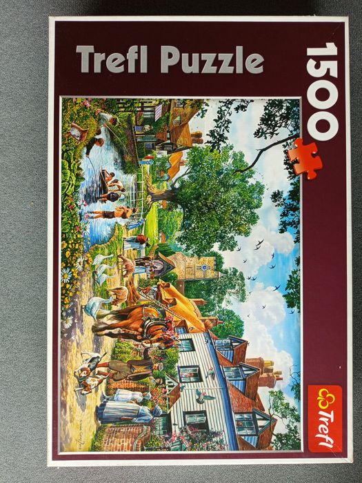 Puzzle Trefl 1500 kompletne