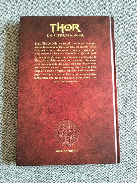 Livro "Thor e o poder de Mjolnir" de Sergio A. Sierra