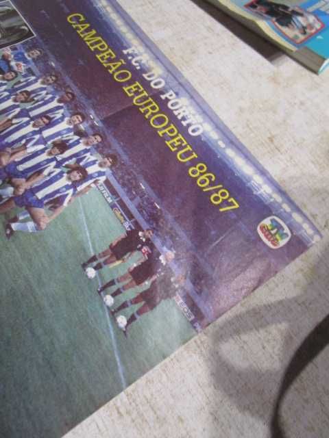 poster fcp Futebol Clube Porto campeao Europeu 198687
