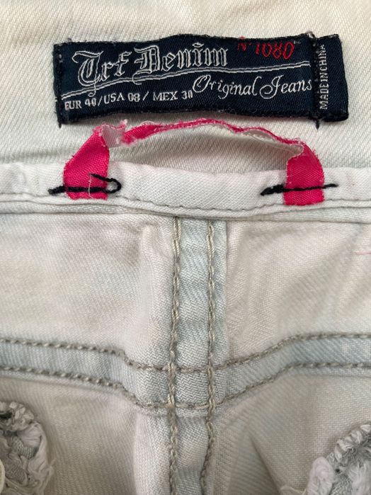 Zara denim calças 40