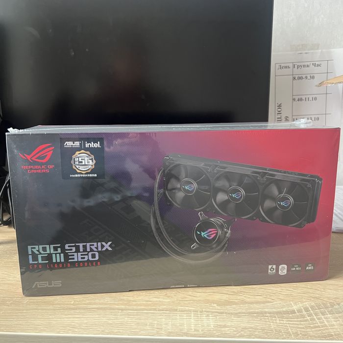 Водяне охолодження ASUS ROG STRIX LC III 360