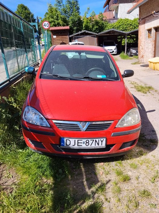 Opel Corsa C czerwony