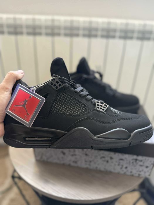 Nike Air Jordan 4 Retro – Black Cat – r. 45