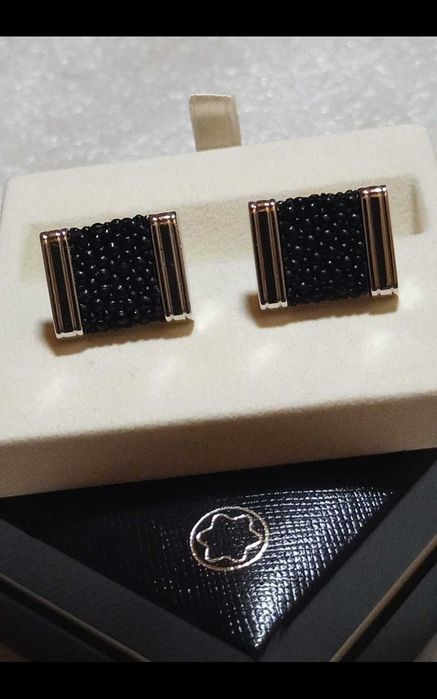 Montblanc запонки срібні 925⁰