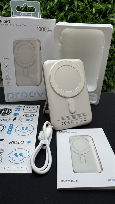 Портативная Батарея павербанк Proove Knight 20W 10000mAh beige