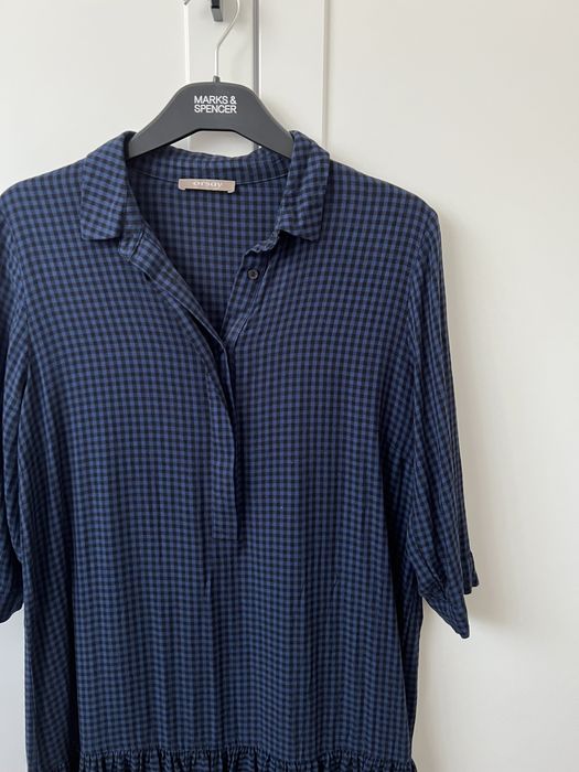 Sukienka/długa koszula Orsay kratka rozmiar 36