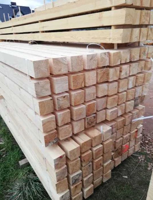 Kantówka sosnowa 100x100 NOWA