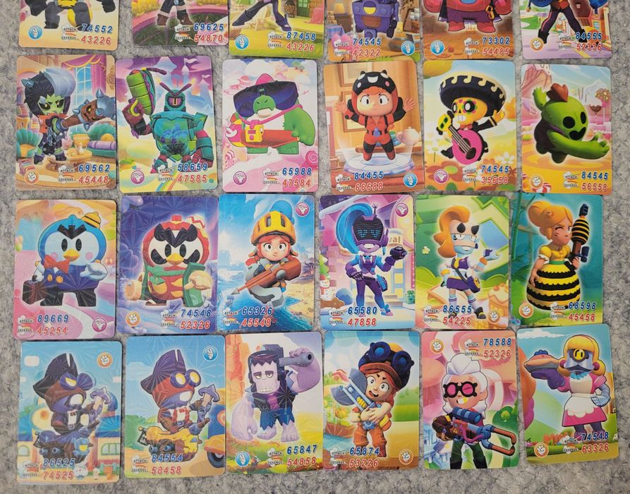 Karty Brawl Stars - 10 sztuk