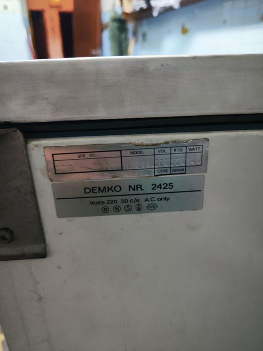 Arca congeladora avariada