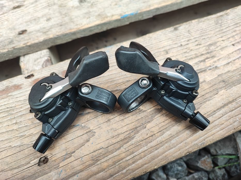 Manetki rowerowe Shimano Deore XT m739 3x8 Retro MTB