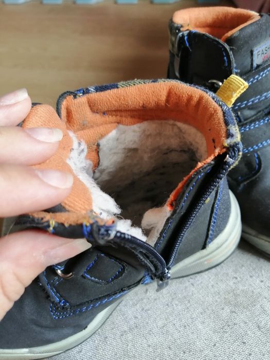 Buty zimowe chłopięce