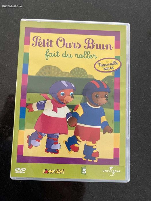 DVD Petit Ours Brun Fait Du Roller Em francês