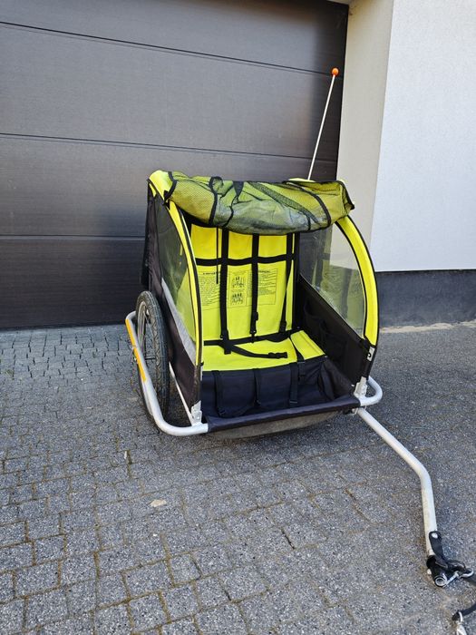 Przyczepka rowerowa dwuosobowa