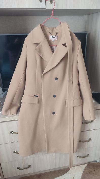 Плащ кашемір з паском