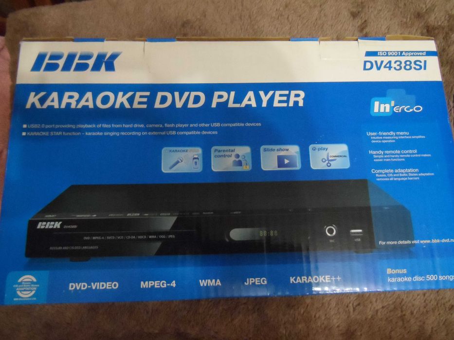 DVD-плеєр BBK DV438SI