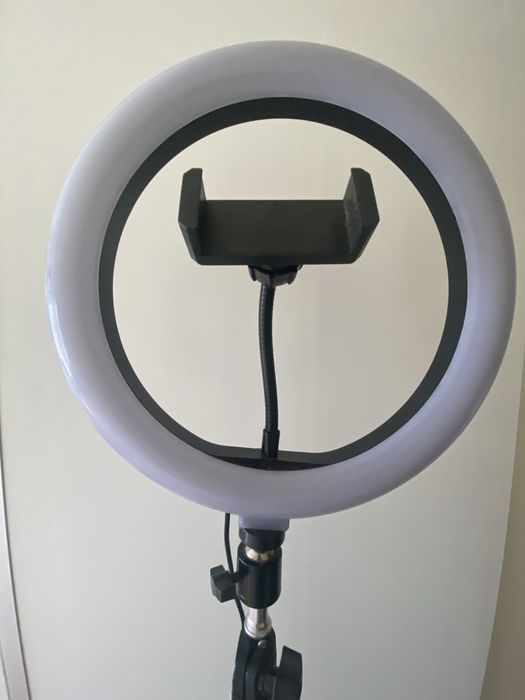 Anel de Luz + Tripé (max. altura 1,50m)