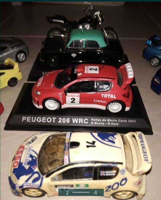 Miniaturas diversas Automóvel Motos