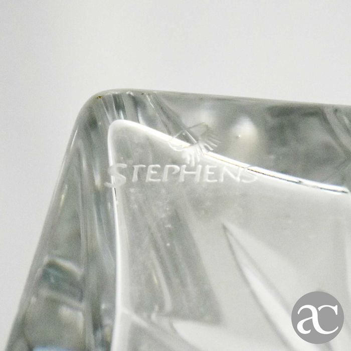 Garrafa de licor / Whisky em Cristal Stephens