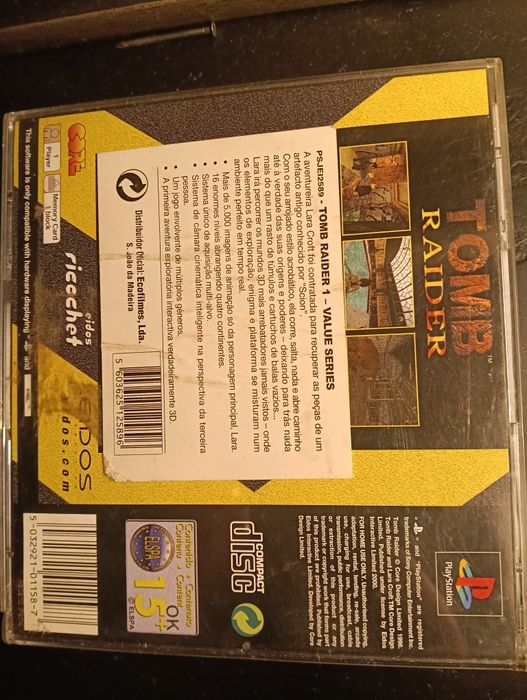 Tomb Rider PlayStation 1