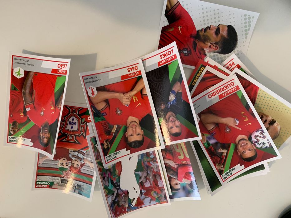 Cristiano Ronaldo - Cromo Dourado - Fome de Vencer | Continente 2022