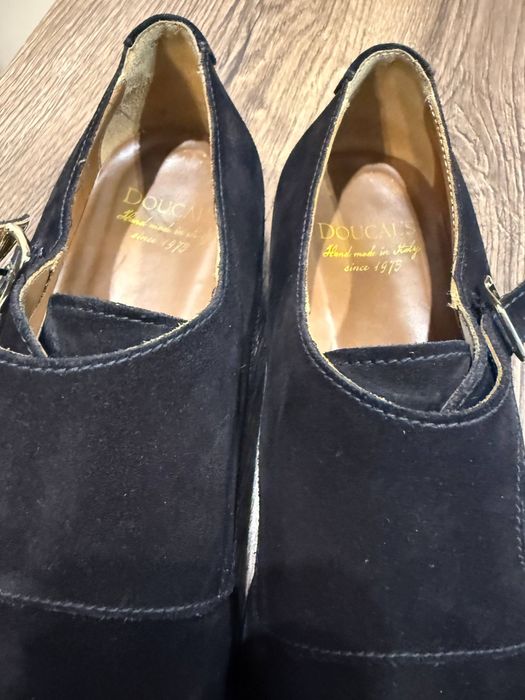 Туфлі чоловічі Doucal’s monk suede, 43,5