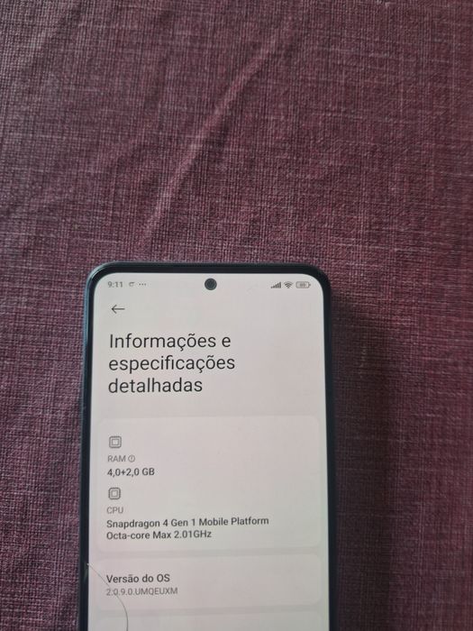 Xioami redmi note 12 5G 128GB 4+4