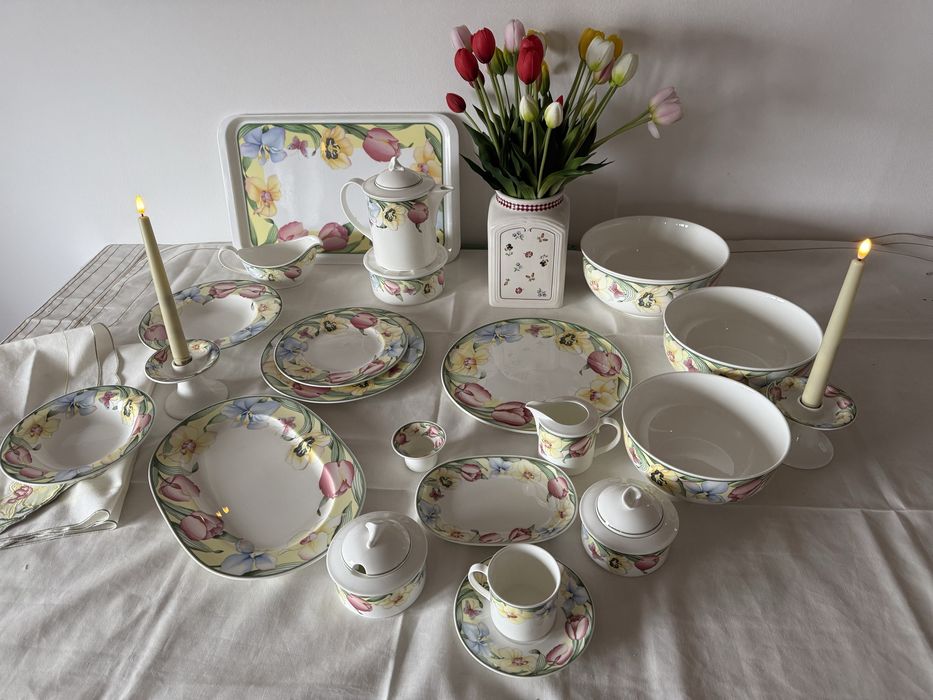Вінтажний сервіз кістяна порцеляна