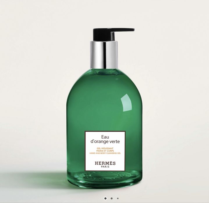 Hermés Eau d’orange verte gel moussant mains et corps