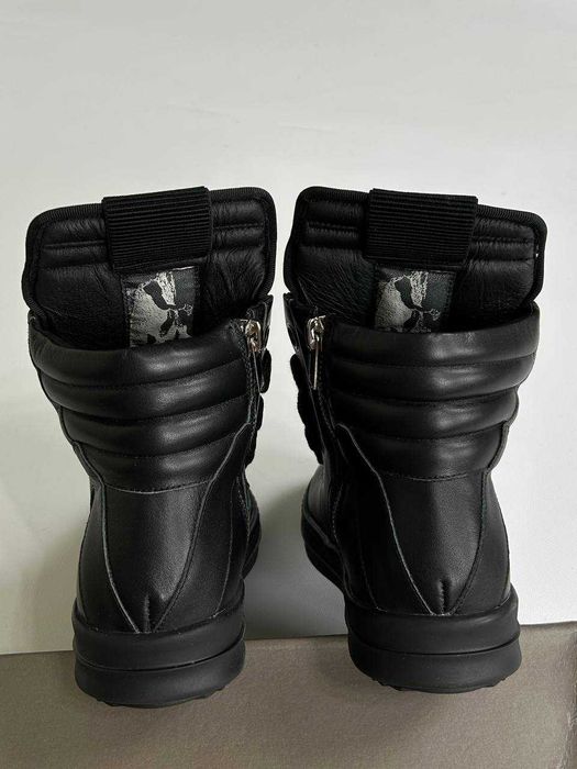 Rick Owens Geobasket Ramones jumbo laces чорні кеди archive кеды 43