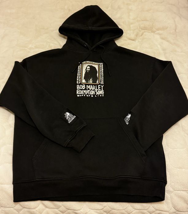 Худі Pull&Bear з принтом Bob Marley
