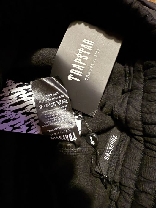 Dres Trapstar Shooters Tracksuit Black/White – Nowy