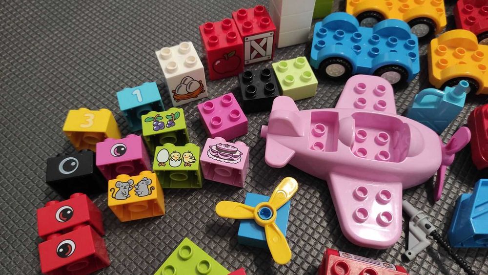 Lego Duplo лего дупло оригінал фігурки тварини звірі кубики пластини