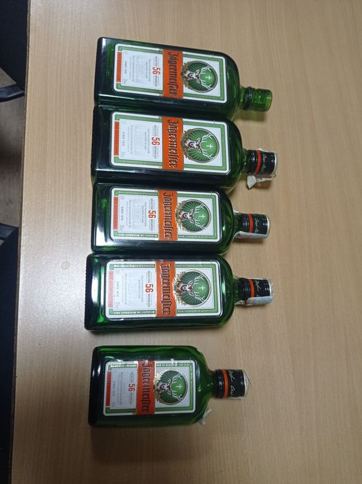 пустая  бутылка Jagermeister Егермейстер  0,5