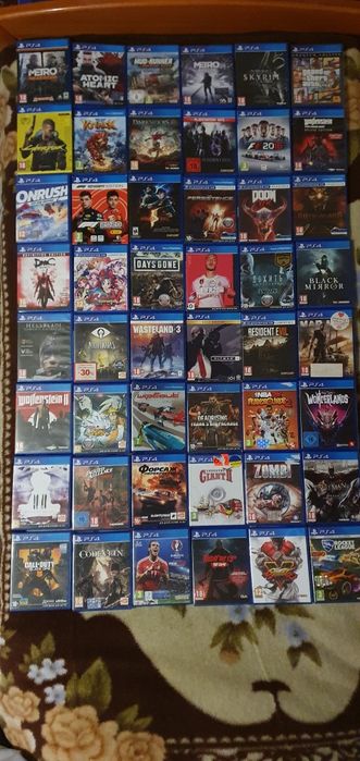 Игры на ps4, диски пс 4, игры на Sony Playstation 4