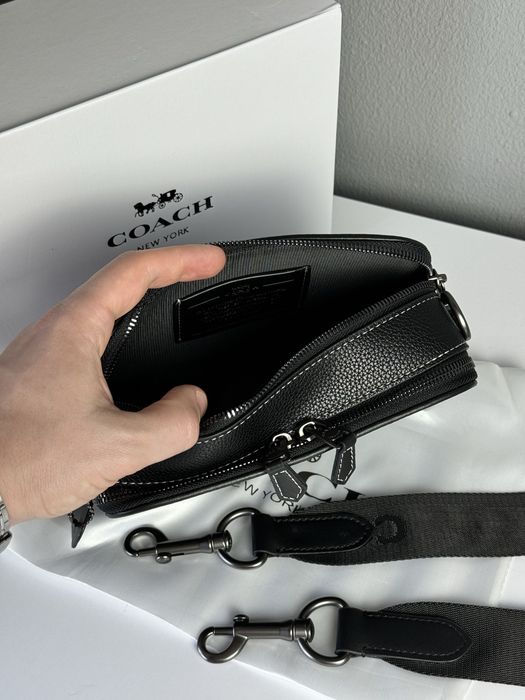 Чоловіча сумка Coach мужская сумка клатч барсетка мессенджер