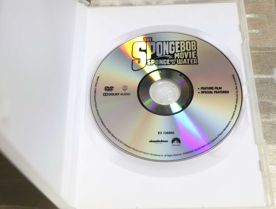 DVD SpongeBob - Esponja Fora de Água