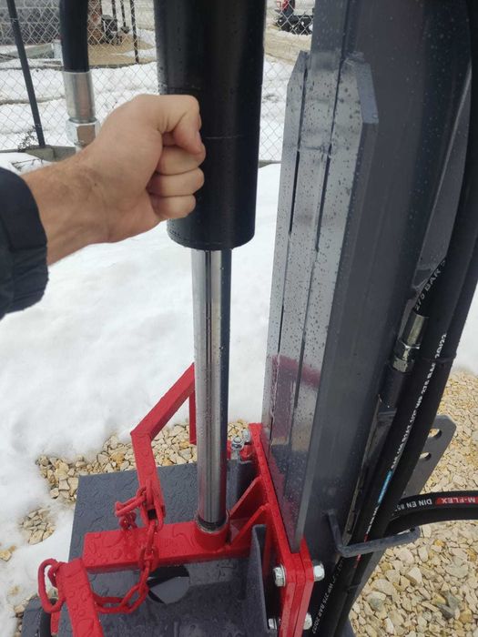 Łuparka hydrauliczna rozdrabniacz do drzewa nowa nacisk 20ton dostawa