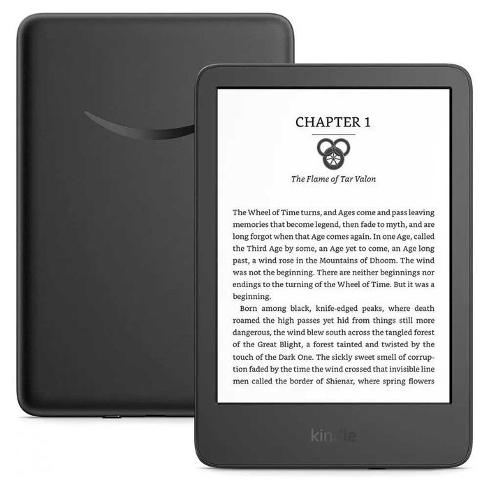 Електронна книга Amazon Kindle 11 th gen 16 Gb (2022) Black Refurbished, підсвітка, 6" E-Ink, Wi-Fi
