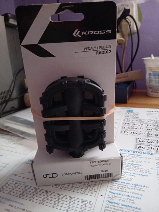 Nowe pedały do roweru dziecięcego