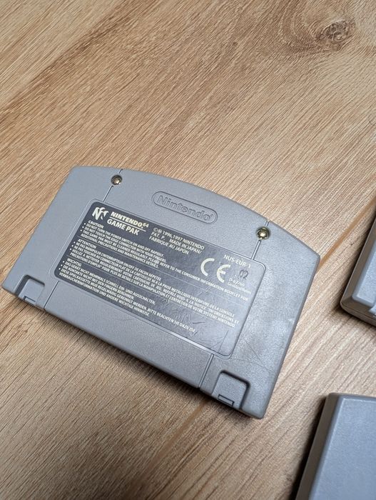 Lote de 3 jogos Nintendo N64