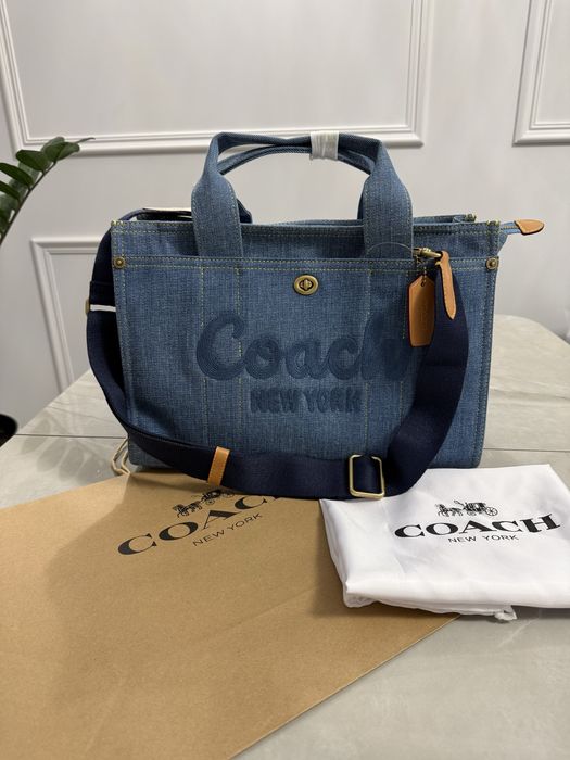 Сумка coach tote bag cargo шоппер