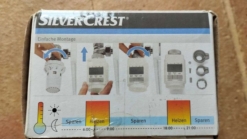 Termóstato Programável para Radiador SilverCrest (Novo)